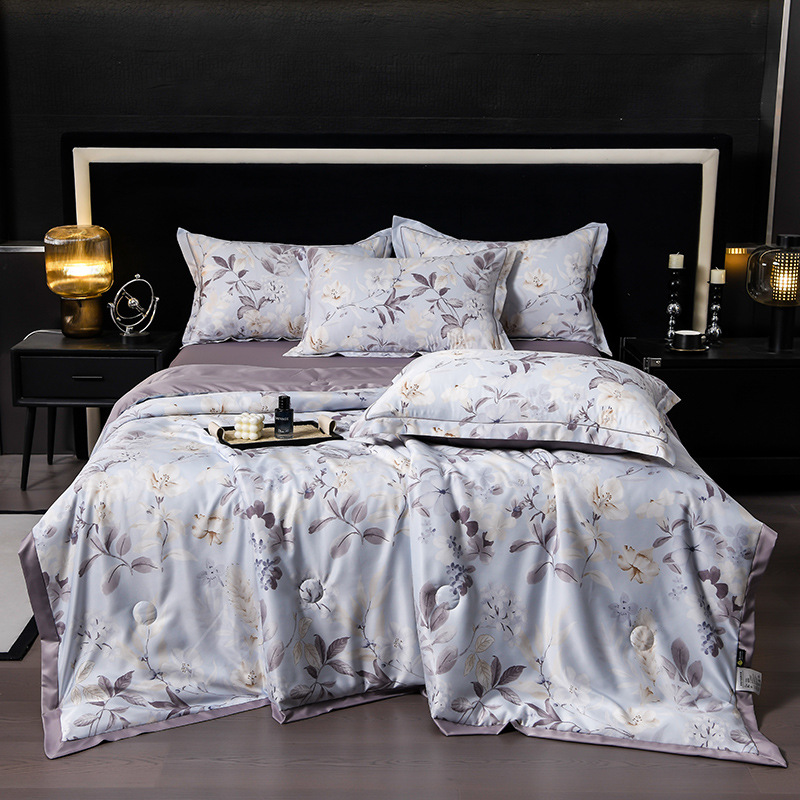 🔥Summer Limited Sale🌸Cooling Breathable Floral Bed Sheet (4-Piece Set)