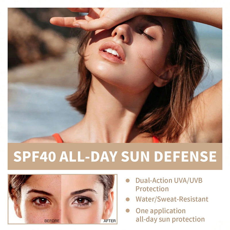 💗LAST DAY - BUY 1 GET 1 FREE💗Daily Tinted Fluid Sunscreen Foundation