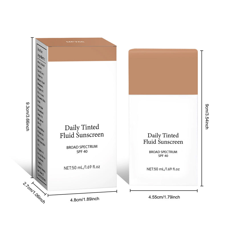 💗LAST DAY - BUY 1 GET 1 FREE💗Daily Tinted Fluid Sunscreen Foundation