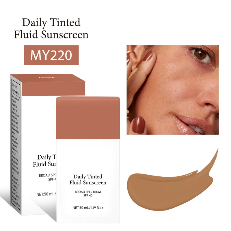 💗LAST DAY - BUY 1 GET 1 FREE💗Daily Tinted Fluid Sunscreen Foundation