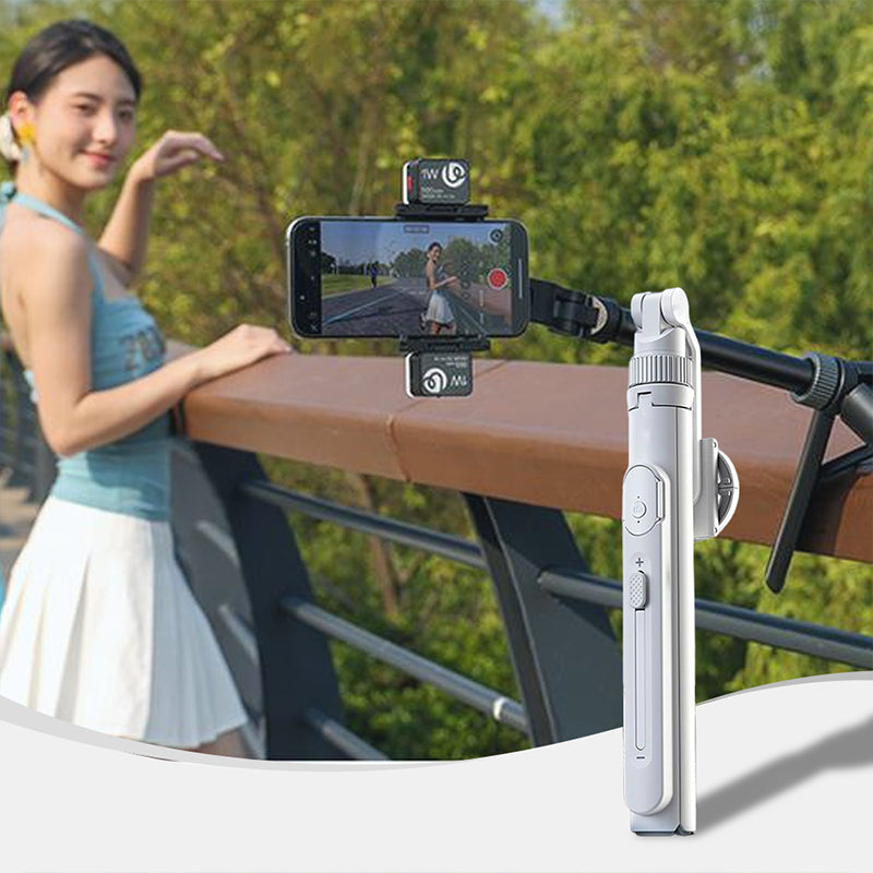 360° Magnetic & Clamping 2-in-1 Selfie Stick