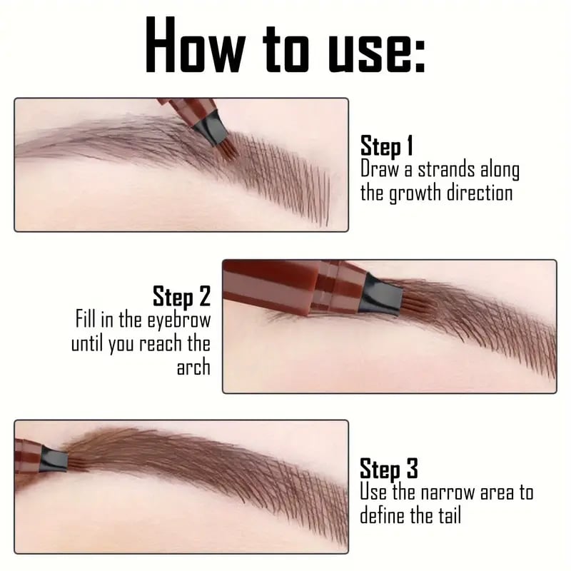 【💥Final 3-hour Preferential Deal 💥】🔥Last Day 49% OFF-2025 Upgraded Natural Brows Eyebrow Pen