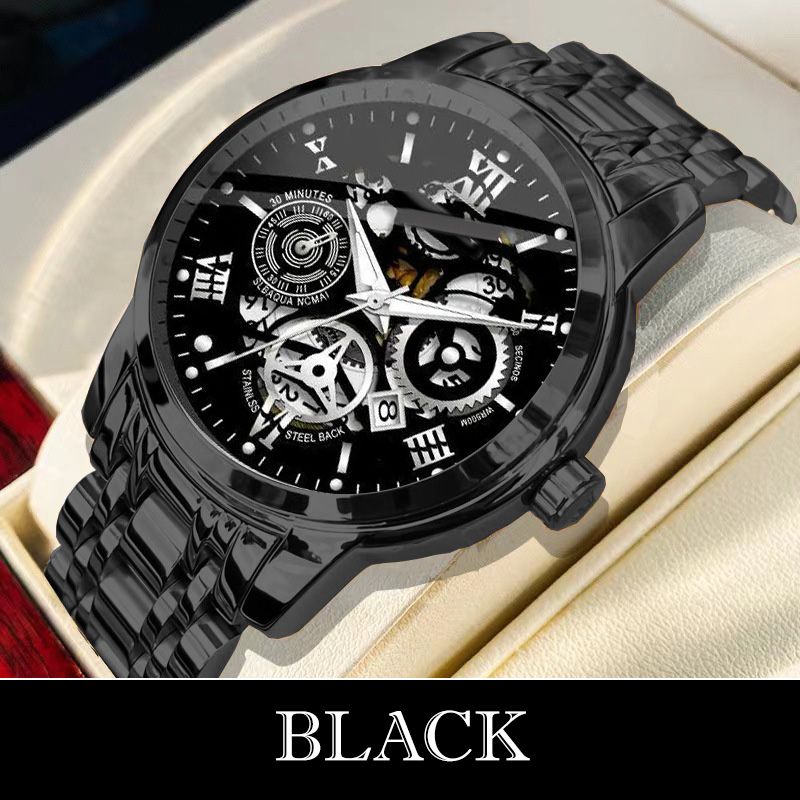 🎄Limited-time offer: 50% off🔥Men's Waterproof Roman Skeleton Automatic Mechanical Watch
