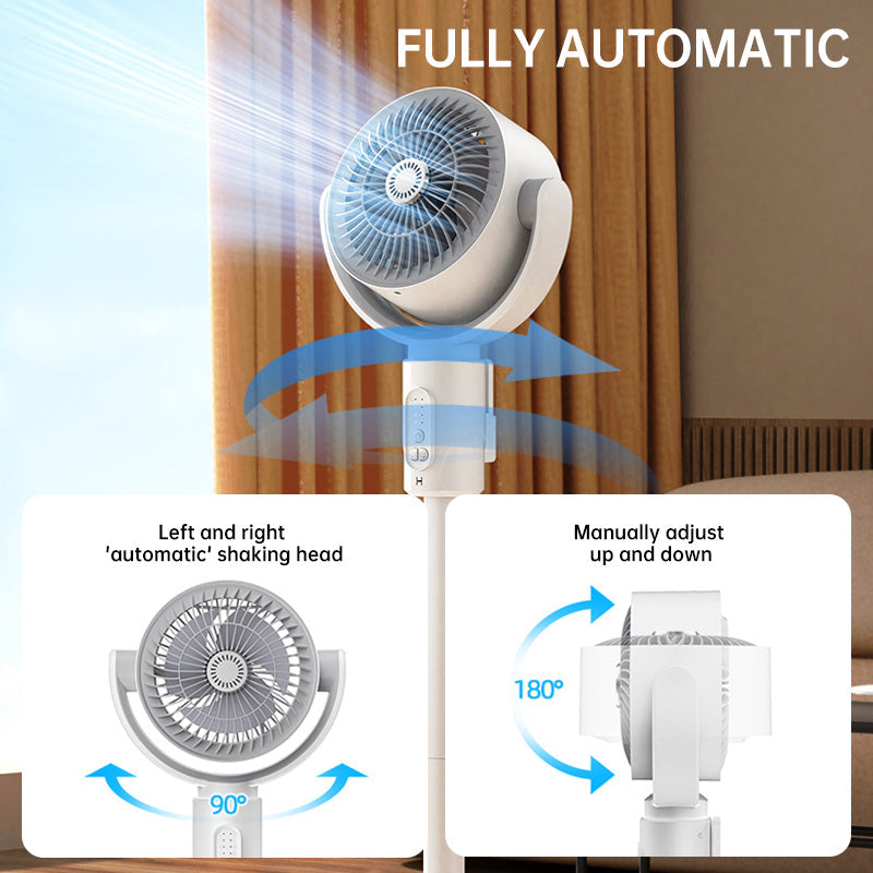 ✈️Free Shipping❄️🔥USB-Powered Silent Energy-Saving Airflow Floor Fan🍃