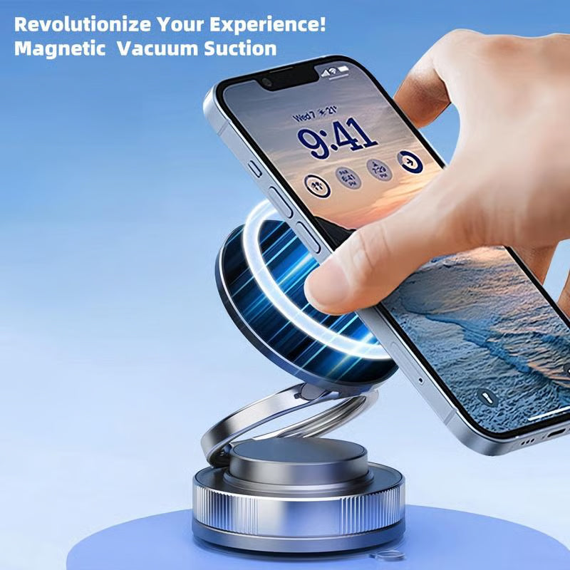 🔥Best Seller🔄360° Adjustable Vacuum Magnetic Phone Holder📱🚗