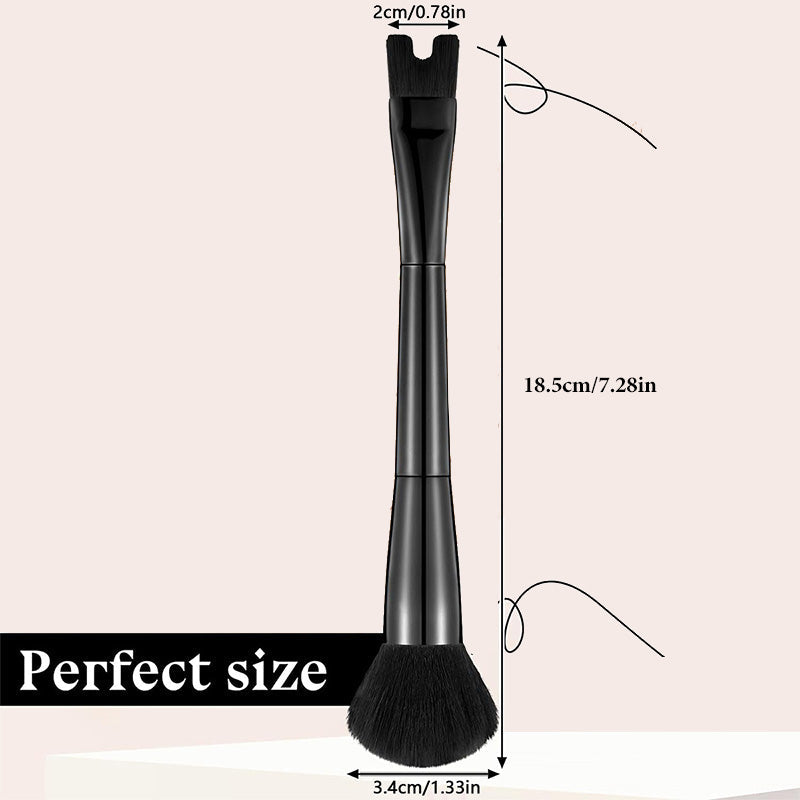 🔥Buy 2 get 3 free💥---2-in-1 U-Shape Nose Contour & Setting Brush
