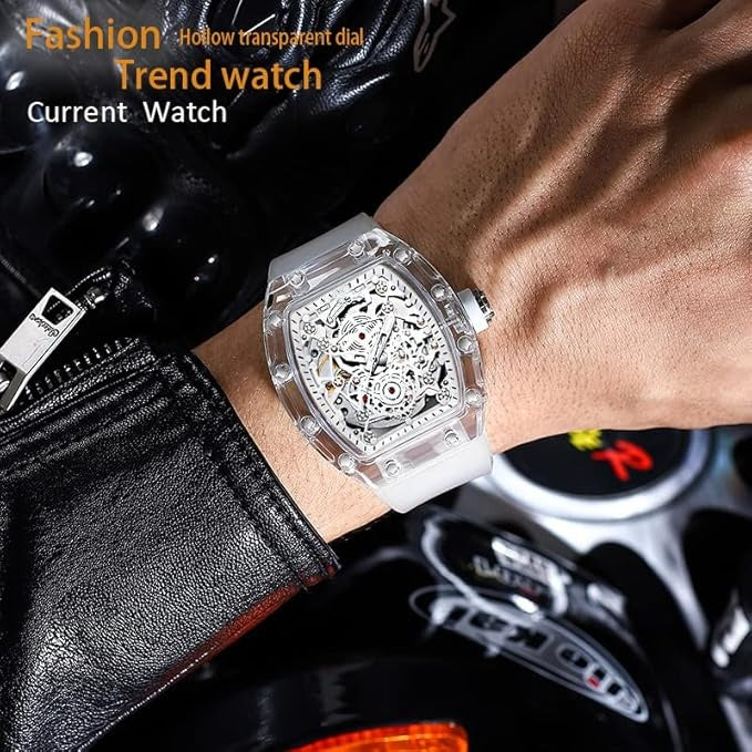 🎁Fashion Hollowed Men Watches-Limited 55%off