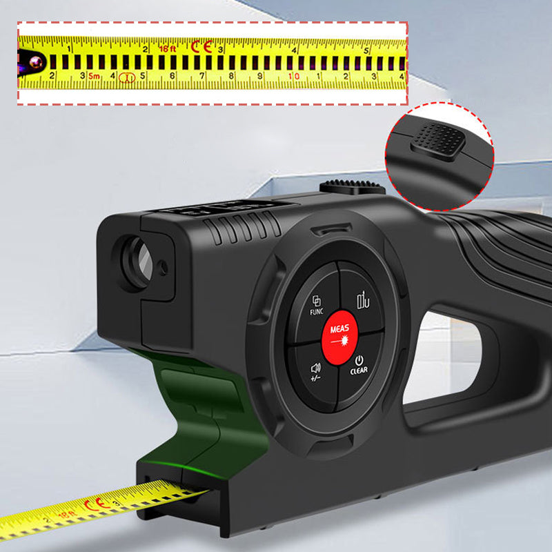 3-in-1 Rechargeable Smart Digital Laser Measuring Tape