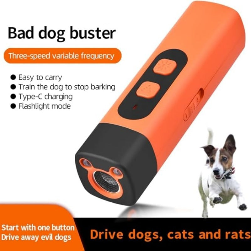 Ultrasonic Dog Bark Deterrent Device – Humane & Effective Dog Repeller