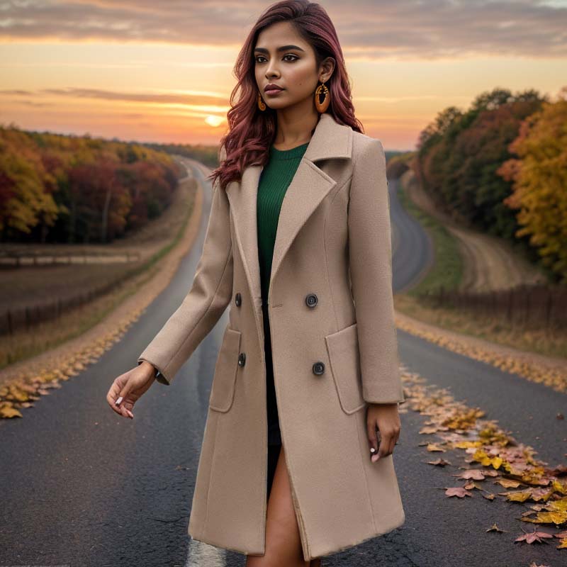 ๐ LAST DAY PROMOTION - 50%OFF ๐ Women's Classic Mid-Length Elegant Coat