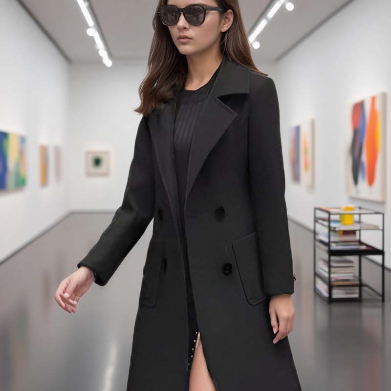 ๐ LAST DAY PROMOTION - 50%OFF ๐ Women's Classic Mid-Length Elegant Coat