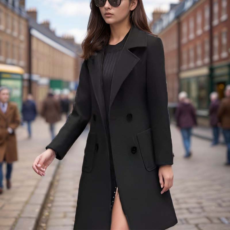 ๐ LAST DAY PROMOTION - 50%OFF ๐ Women's Classic Mid-Length Elegant Coat