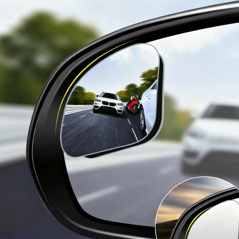 💖Limited-time offer: 50% off💖2Pcs Car Heart Shaped Blind Spot Mirrors