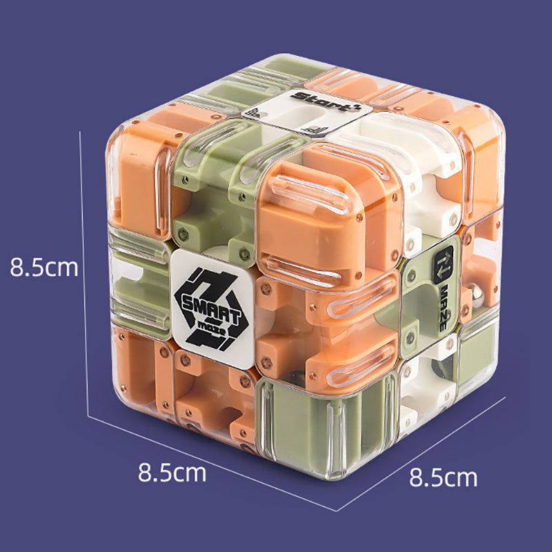 🎁The finest gift-Fun 3D Maze Rolling Cube Puzzle