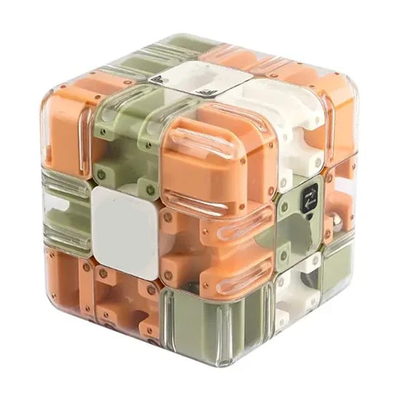 🎁The finest gift-Fun 3D Maze Rolling Cube Puzzle