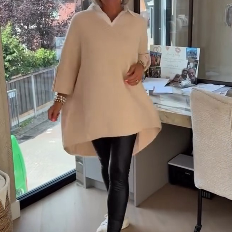 💥Limited-time offer-Women's Long-Sleeve Top with Shirt Collar