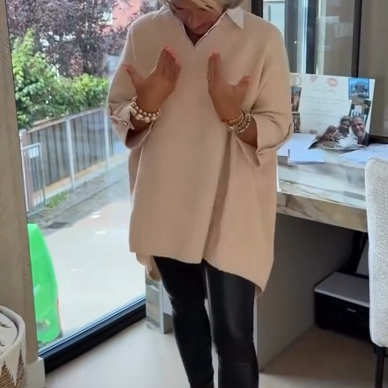 💥Limited-time offer-Women's Long-Sleeve Top with Shirt Collar