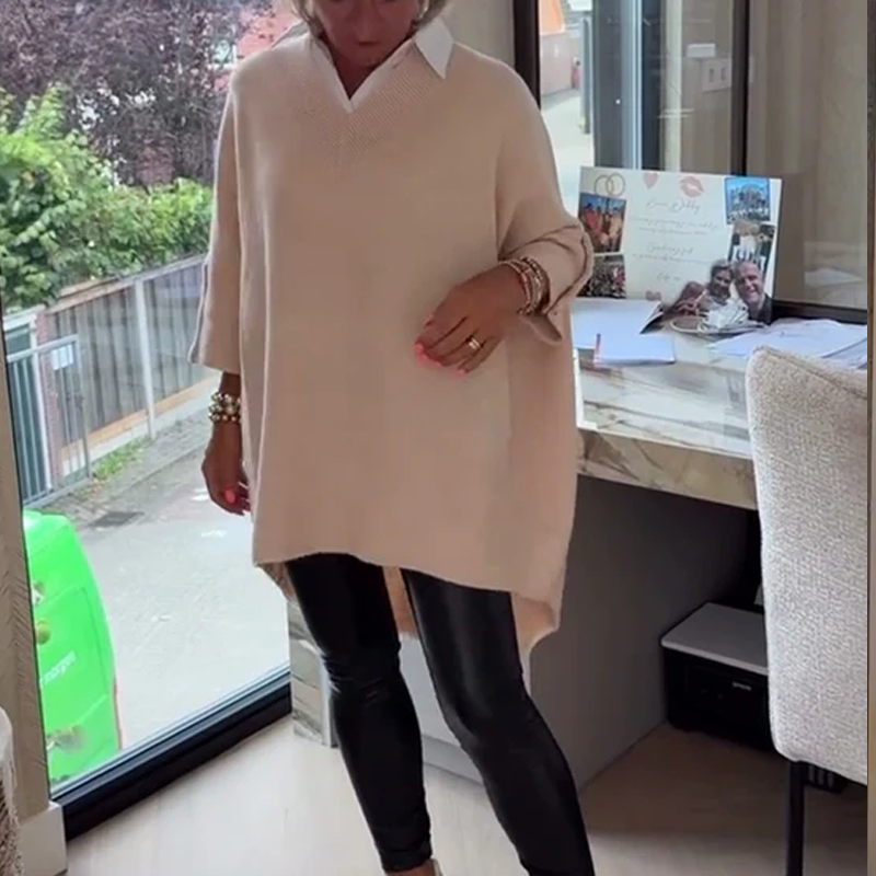 💥Limited-time offer-Women's Long-Sleeve Top with Shirt Collar