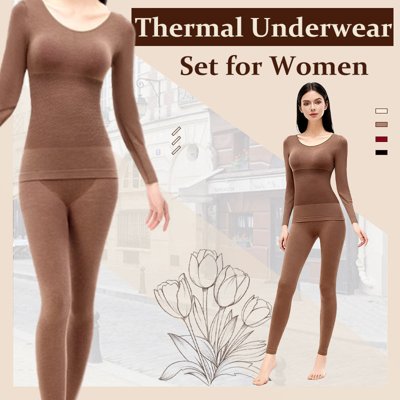Thermal Underwear Set for Women -👏Close-fitting and comfortable!