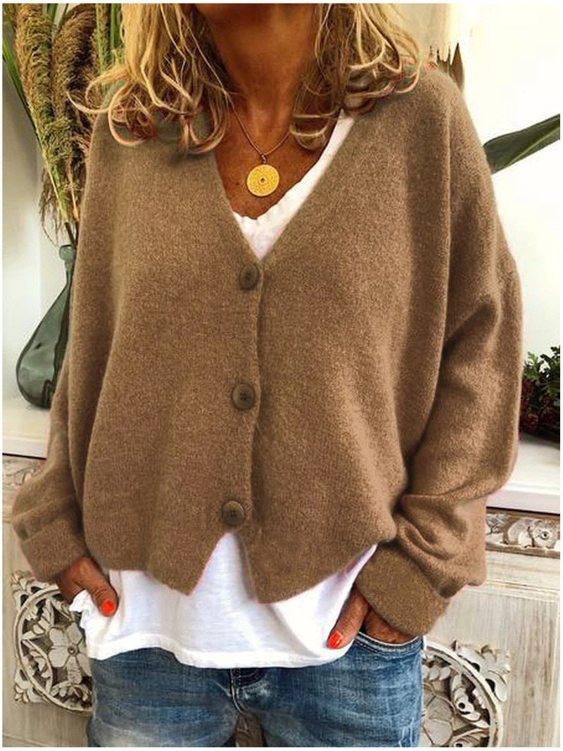 🔥Hot Sale: 50% Off-Autumn Winter Casual Loose Knit Cardigan