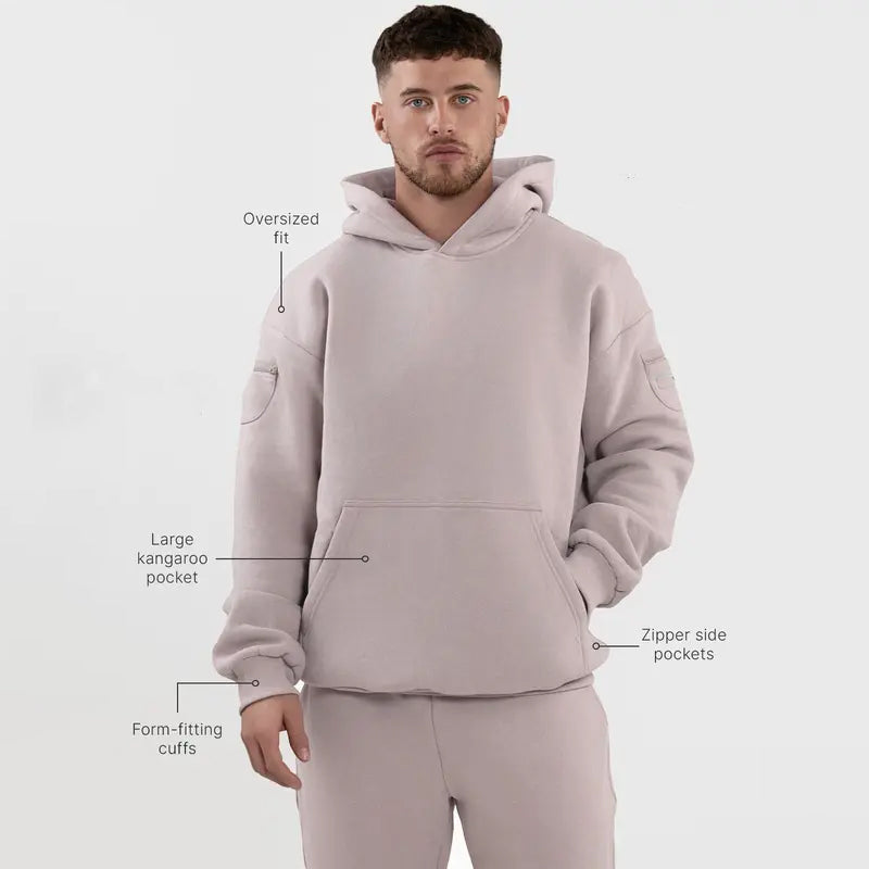 Unisex Casual Top & Jogger Pants Set