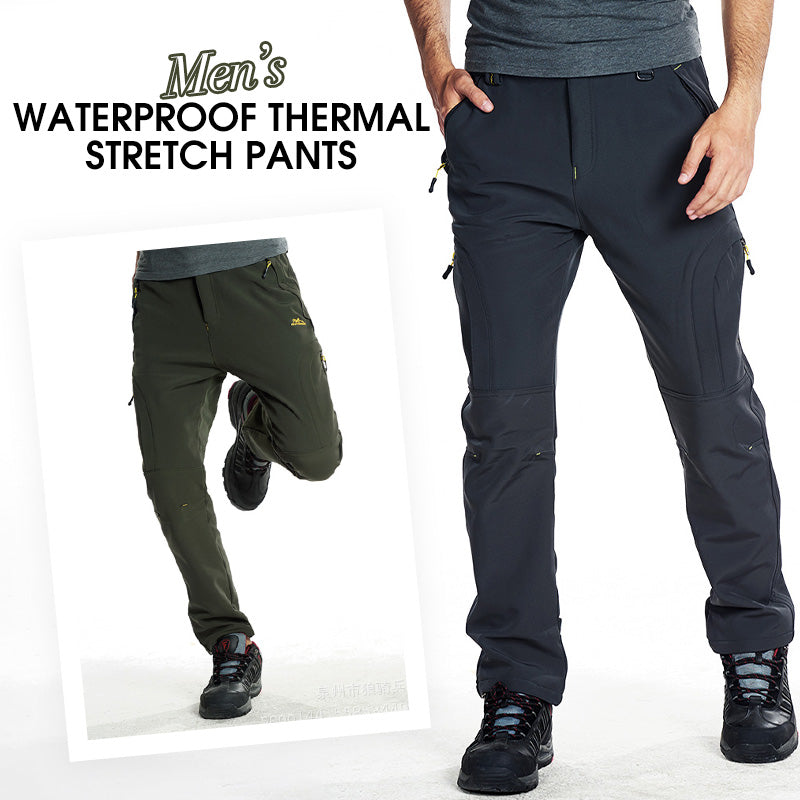 🔥Warmth-Retaining Wonder-Men's Waterproof Thermal Stretch Pants