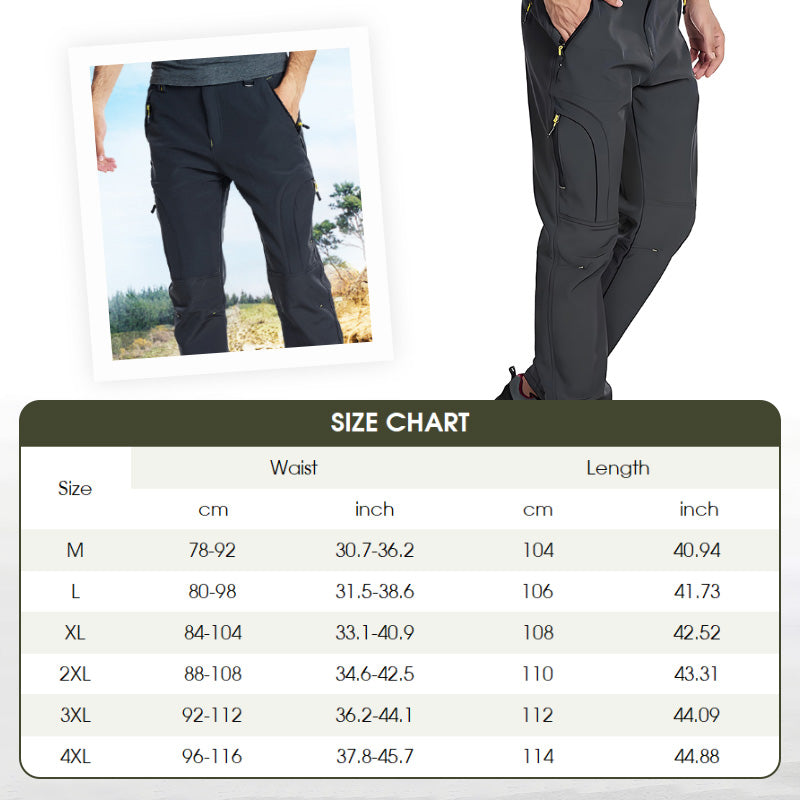 🔥Warmth-Retaining Wonder-Men's Waterproof Thermal Stretch Pants