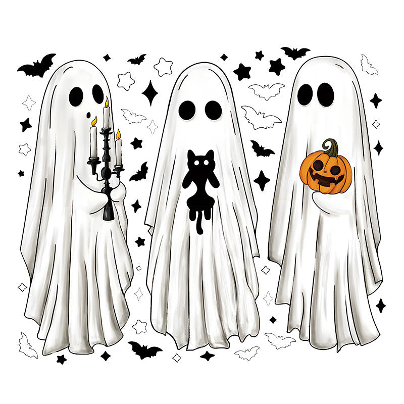 🔥 LAST DAY PROMOTION - 50%OFF 🔥 Cute & Fun Halloween Ghost Static Window Cling
