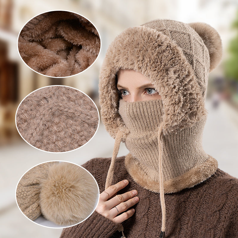 ❄️ 50% OFF WINTER SALE! 💖 3-in-1 Convertible Balaclava - Windproof Fleece Protection for Skiing & Outdoor Adventures 🎿✨