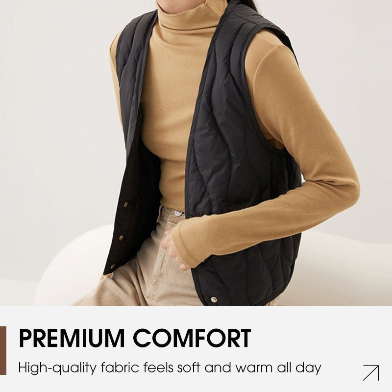 Women's Warm Quilted Vest