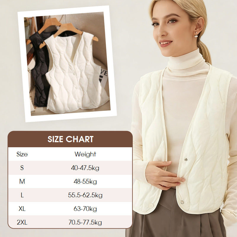 Women's Warm Quilted Vest