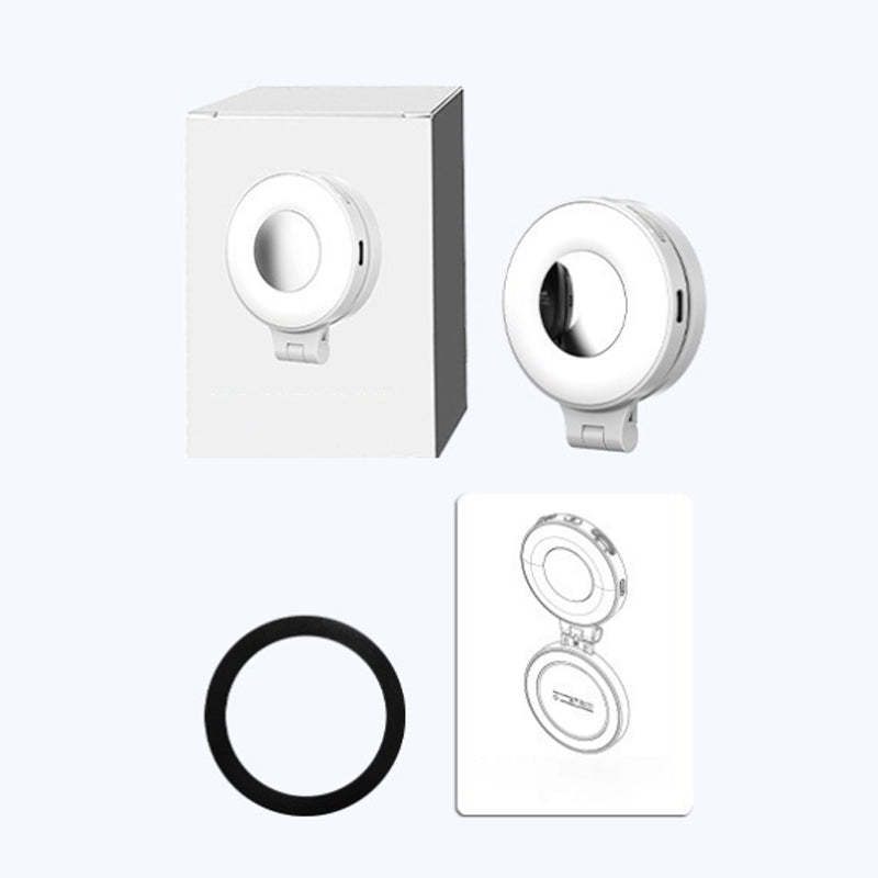 LAST DAY SALE 50% OFF🔥 3-in-1 Magnetic Phone Light With Built-in Mirror for Phones