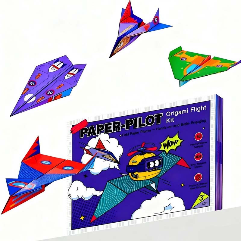 🎄Early Christmas Sale 49% OFF✈️✨Creative DIY Paper Airplane Set For Kids