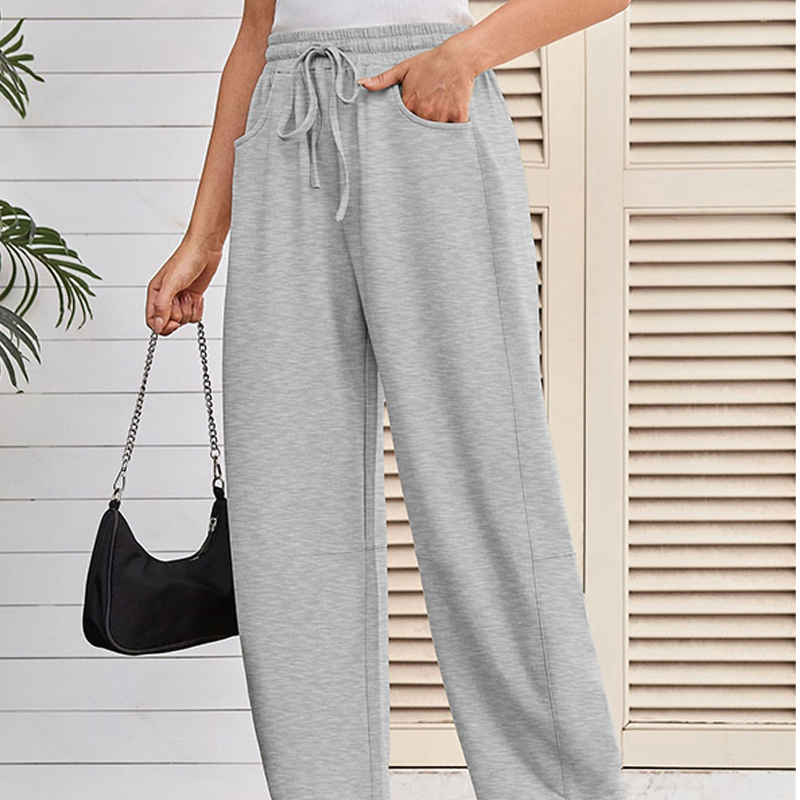 Drawstring Pocket Capri Sweatpants