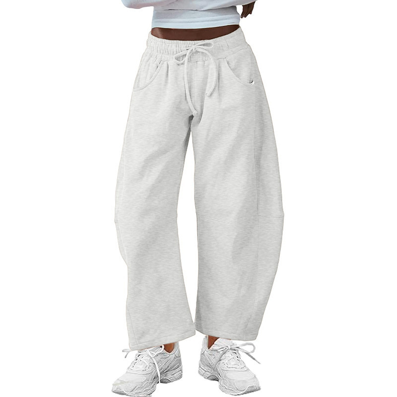 Drawstring Pocket Capri Sweatpants