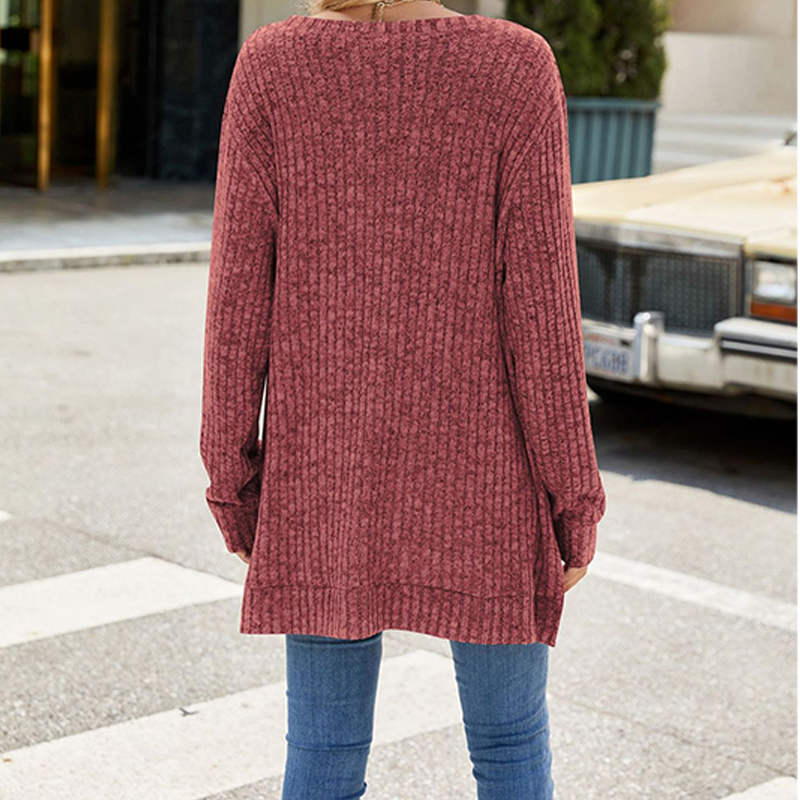 Women's Soft Knit Oversized Tunic Sweater