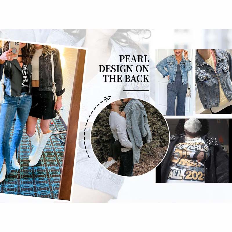 🔥Hot Sale: 50% Off-Women’s Fashion Button-up Denim Jacket