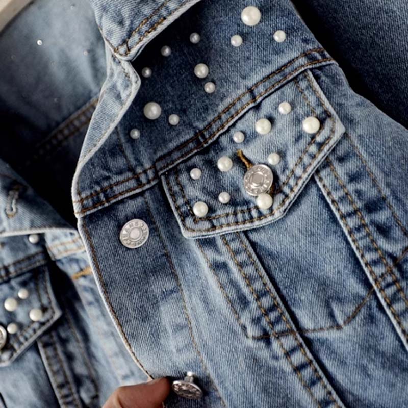 🔥Hot Sale: 50% Off-Women’s Fashion Button-up Denim Jacket