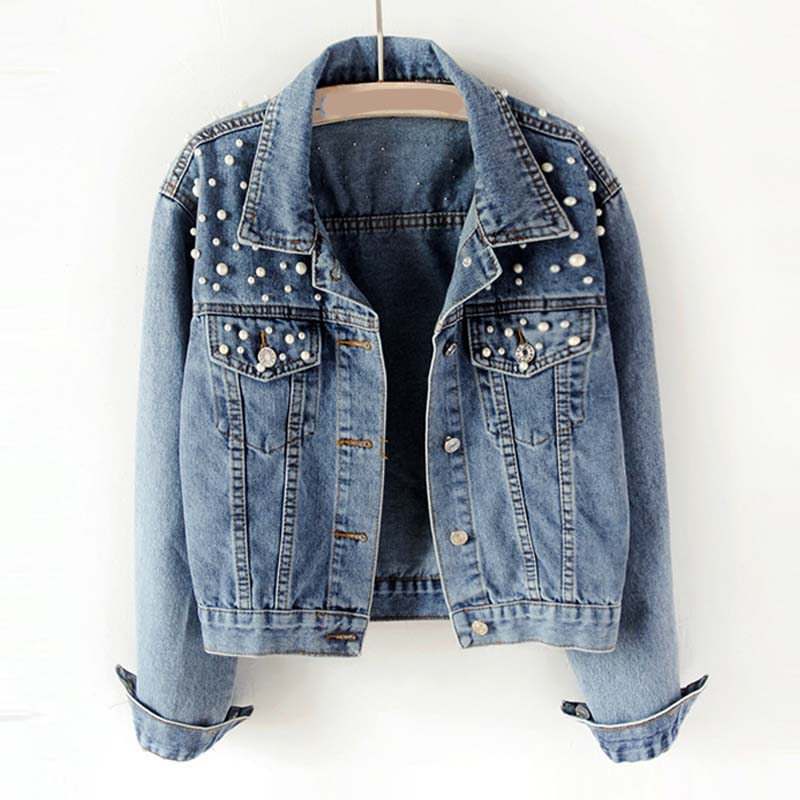🔥Hot Sale: 50% Off-Women’s Fashion Button-up Denim Jacket