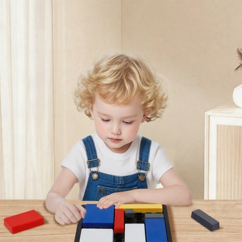 🧩 BUY 2 GET 1 FREE! ✨ Geometric Blocks Puzzle Game - Boosts Logic & Creativity, 120 Challenging Levels for Kids & Adults 🎯📦