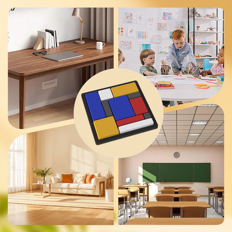 🧩 BUY 2 GET 1 FREE! ✨ Geometric Blocks Puzzle Game - Boosts Logic & Creativity, 120 Challenging Levels for Kids & Adults 🎯📦