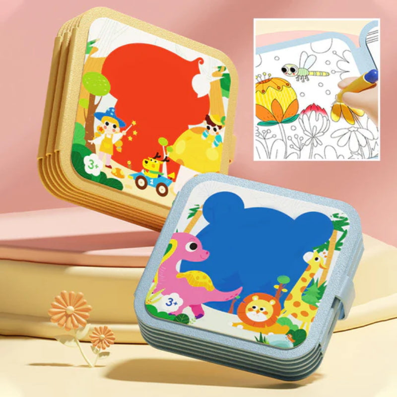 🎄Christmas Sale 50% OFF!!🎁✨Children's Doodle Magical Watercolor Book