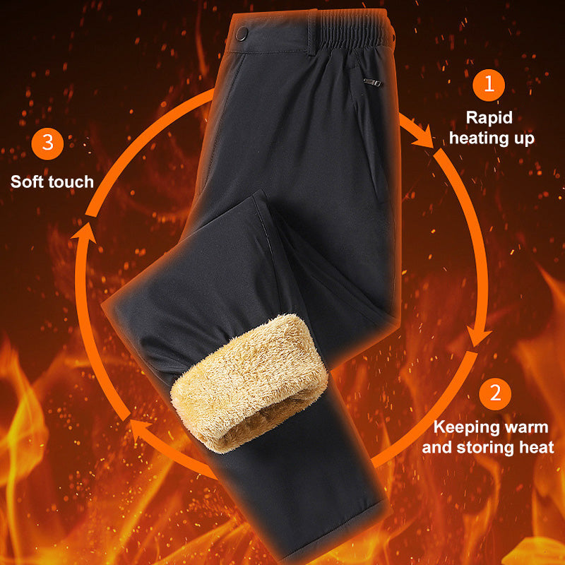 🔥New Arrivals Special Offer-Fleece Thickened Straight Casual Men's Pants