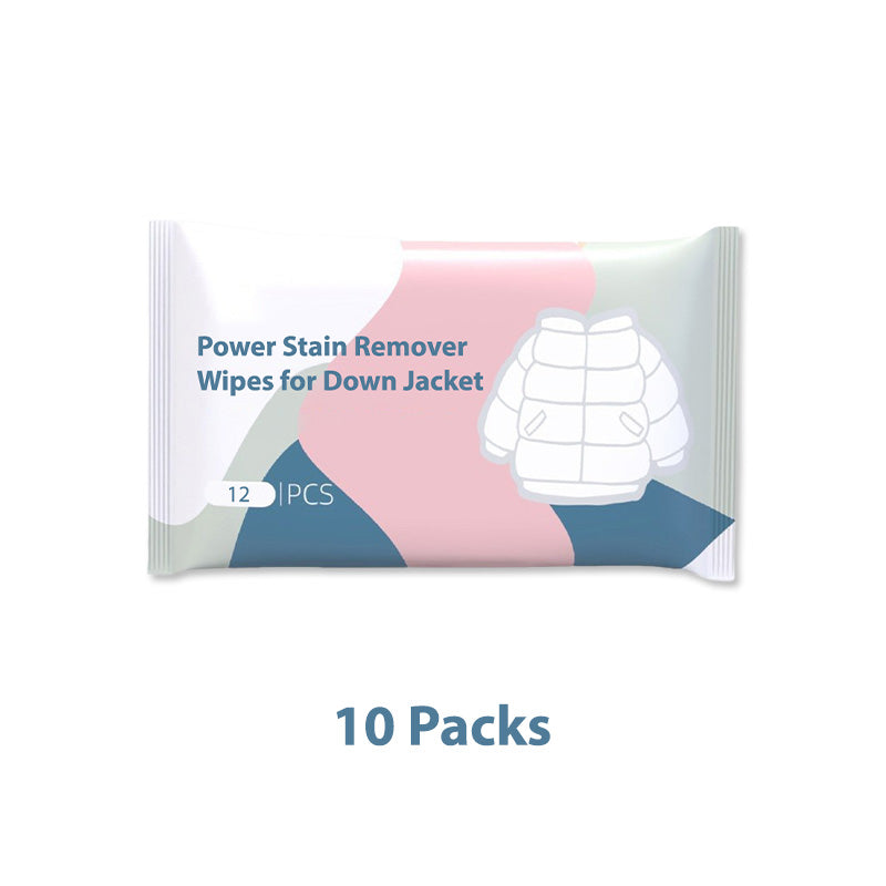 🔥Hot Sale Deals-Power Stain Remover Wipes for Down Jacket