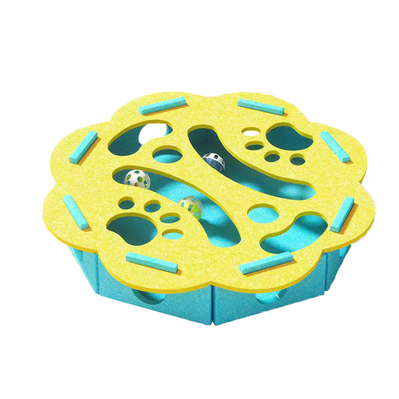 🔥Hot Sale Deals-Interactive Felt Maze Toy for Cats