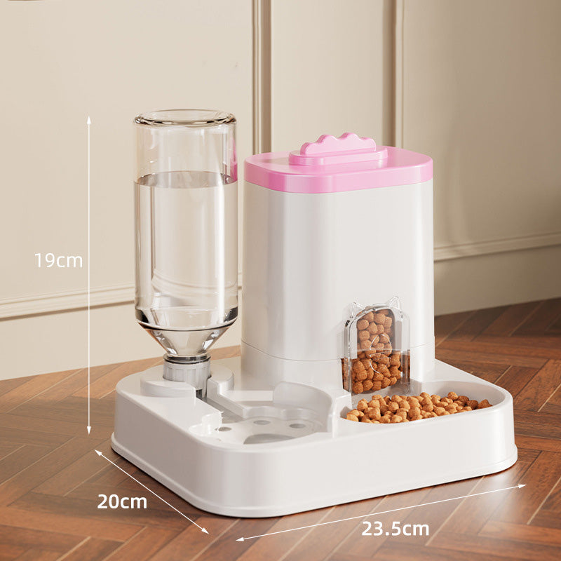 🔥Limited-time offer-2-in-1 Automatic Pet Feeder & Water Dispenser