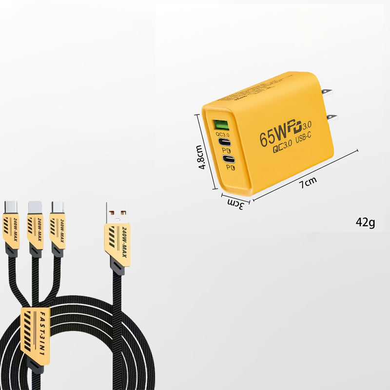 🔥Hot Sale Deals-120W 4-Port Fast Charger Block