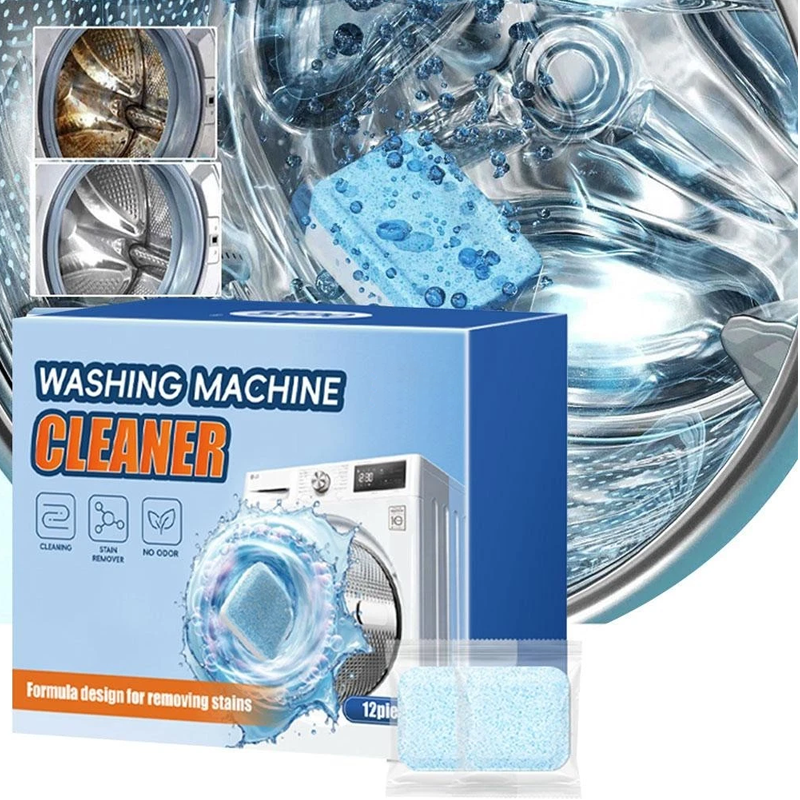 🔥LAST DAY SALE - BUY 4 GET 4 FREE!!⚡50K+ SOLD!🔥Multi-functional Washing Machine Cleaner Tablets