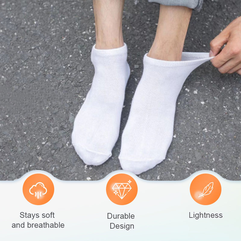 Breathable Cotton Blend Athletic Socks ( 3pairs)