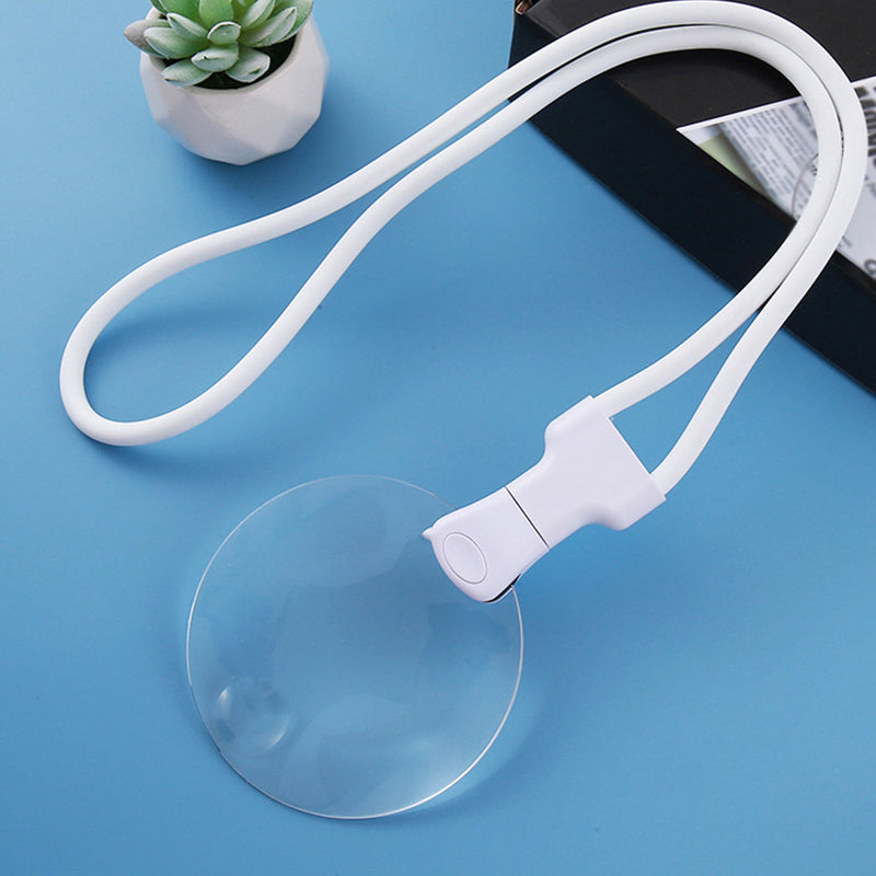 🔥Limited-time offer-5X Hands Free Magnifying Glass
